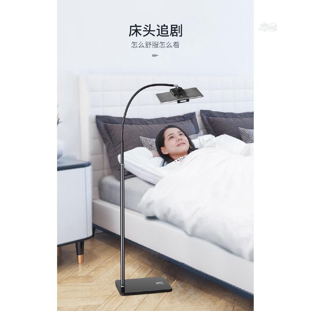 Lazypod Lantai Phone Tablet Holder Lazy Pod Mobile Floor Stand - Landing Lazy Bracket (Tinggi 1,4 M)