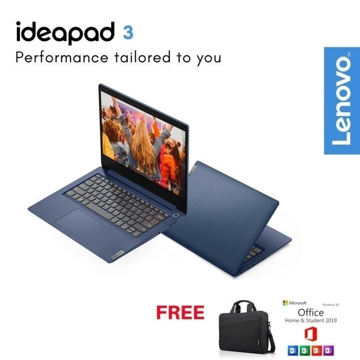 LENOVO IDEAPAD SLIM 3i - INTEL N4020 - 4GB - 256GB SSD -14&quot;FHD - WIN11 - OFFICE HOME STUDENT