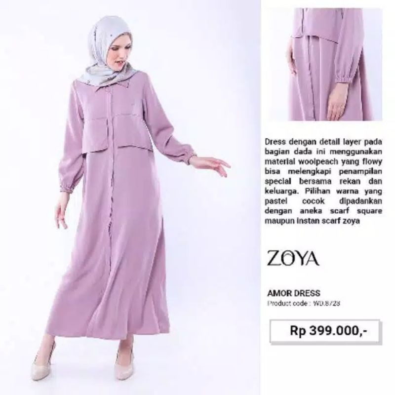 ZOYA Dress Amorr Dress Muslim Fashion