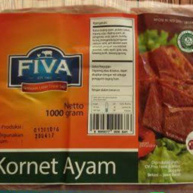 

Kornet Ayam 250 gram 7 pcs - 1 kg 30 pcs termurah