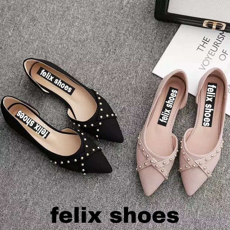 FLATSHOES TRENDY SEPATU BALES FF-12