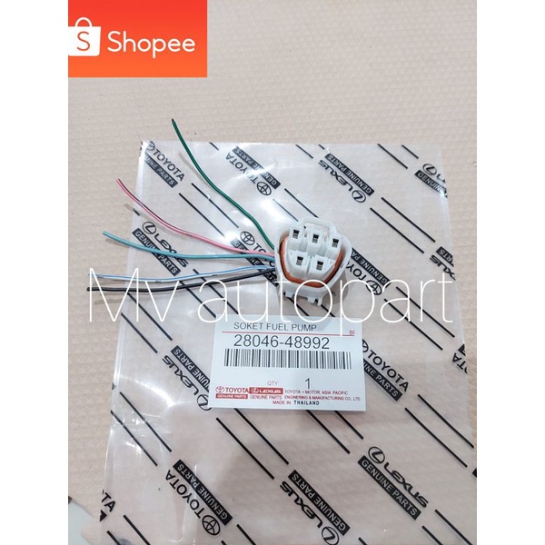 Soket fuel pump bensin Toyota Avanza Xenia Ori