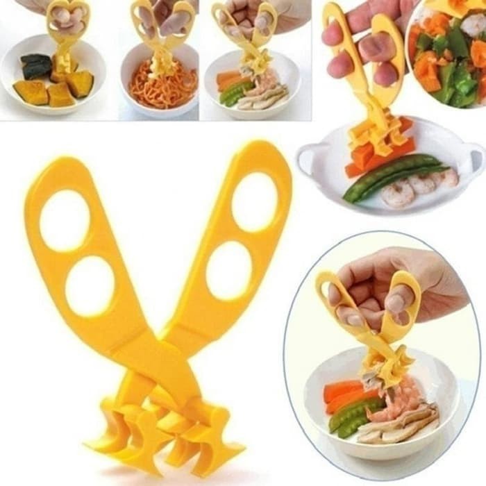 Gunting Penghancur Penghalus Makanan Bayi / Baby Food Cutter