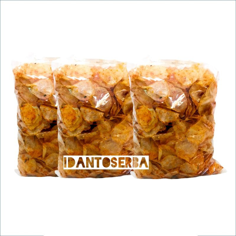 

cemilan keripik kaca/cemilan pedas