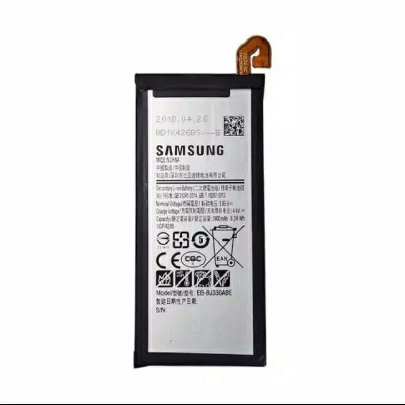 BATTERY BATRE BATRAI BATERAI SAMSUNG J330 J3 PRO 2017 BATT ORIGINAL