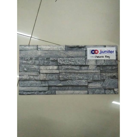 Jupiter Keramik Dinding / Keramik Batu Alam Chelonia 20X40