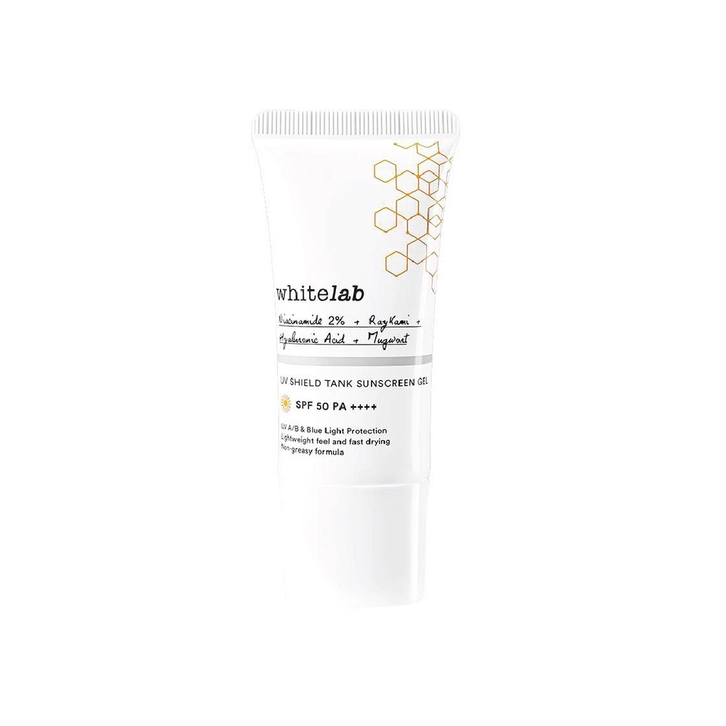 [ORI] Whitelab UV Shield Tank Sunscreen Gel SPF 50++ PA++++ Melindungi Kulit Dari Pengaruh Buruk Sinar UV A &amp; UV B