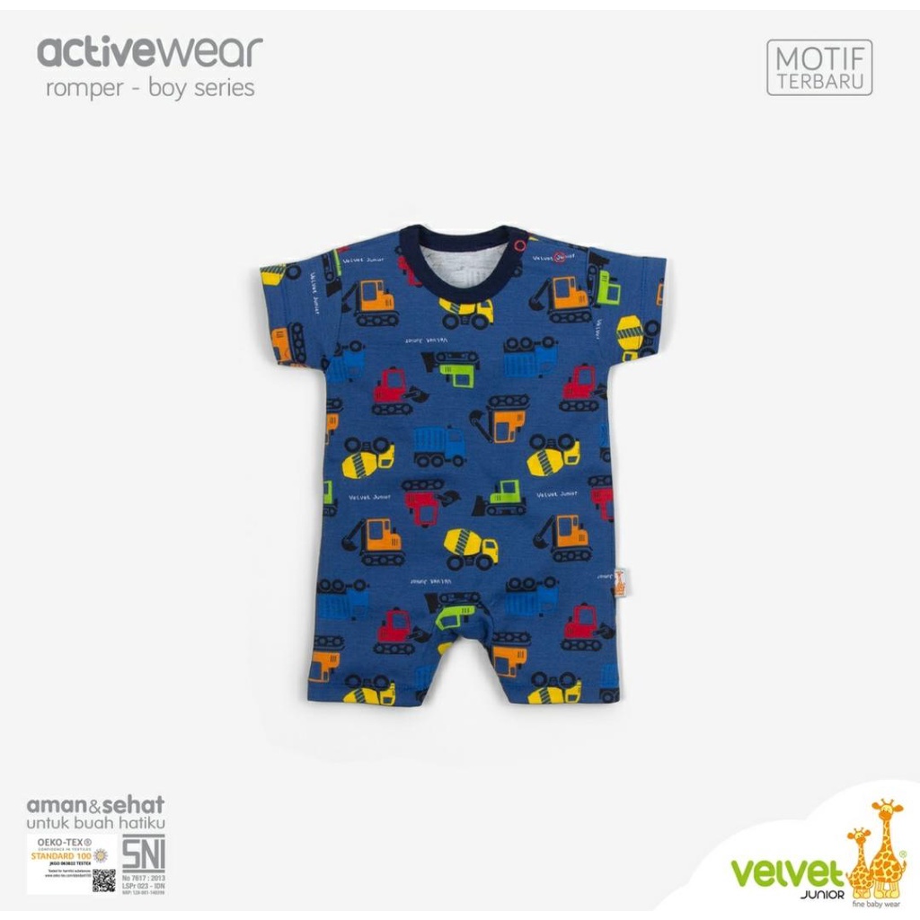 VELVET JUNIOR ACTIVE WEAR BASIC / ROMPER BAYI