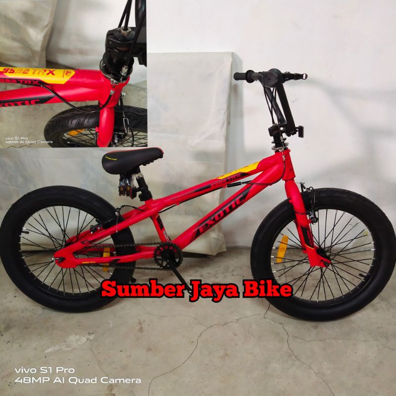 SEPEDA BMX 20 inch EXOTIC 9982XT 3.0 ROTOR Ban Besar