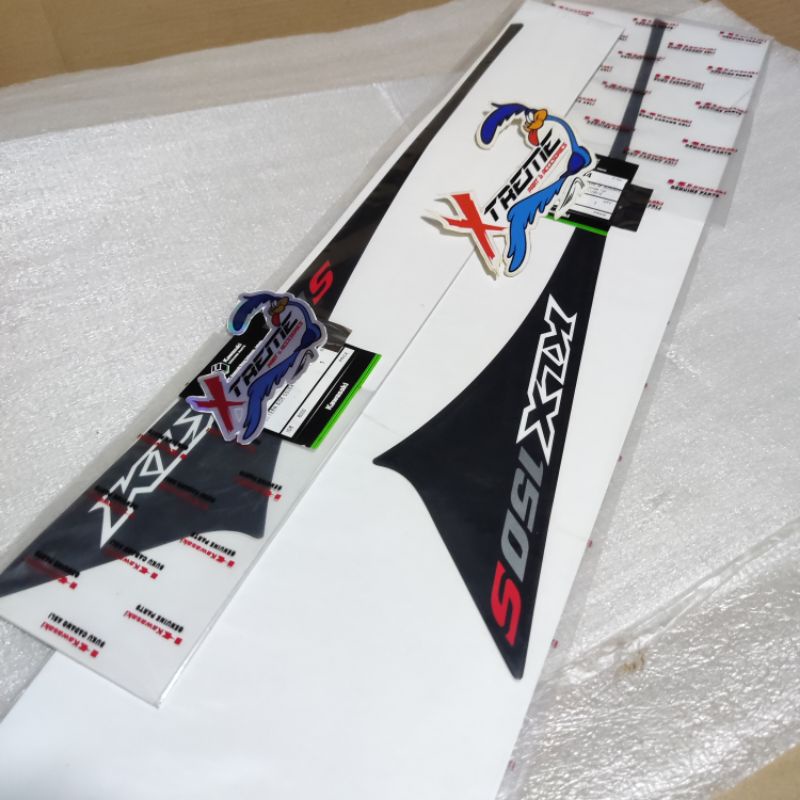 Striping Sticker Body Samping KLX 150 S Original Kawasaki Stiker