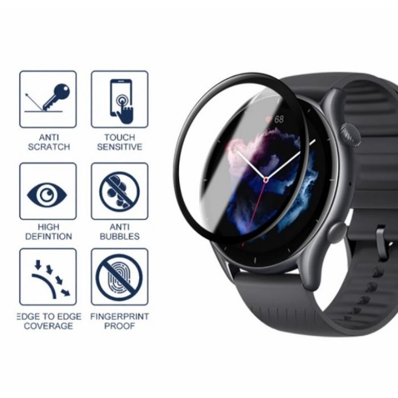 [PELINDUNG] ANTI GORES WATCH – PROTECTOR GLASS - FOR HUAWEI GT3 /GT 3 42MM