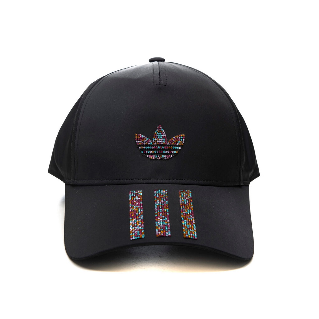 Topi Adidas Bling COLOURFUL RHINESTONE Hat Cap Kristal Berlian HD7039 Topi Original 100%