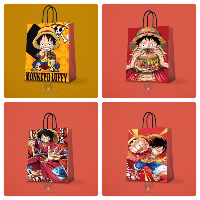 

paper bag one piece/Paper bag kado/paper bag kertas kado/goodie bag/tas kado paper bag/paper bag kado ulang tahun/tas kertas/hampers birthday/souvenir ultah/paperbag custom/paper bag lucu/tas goodie bag