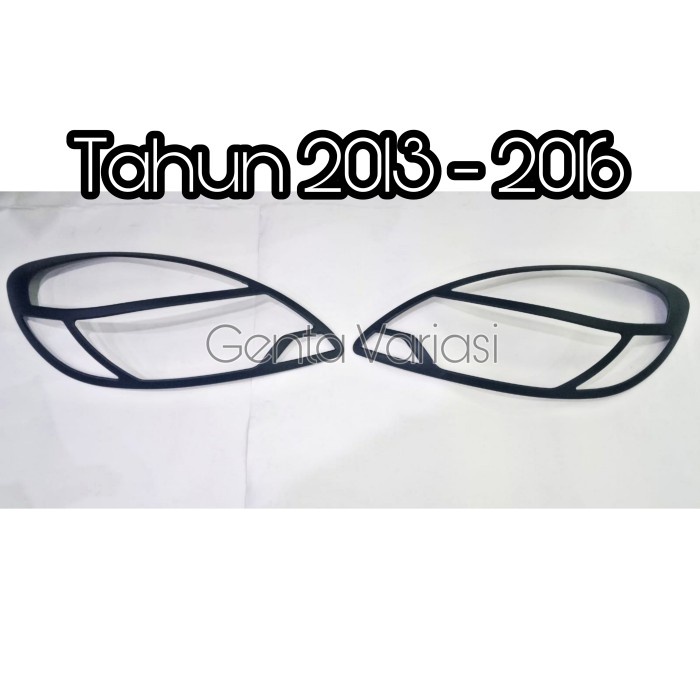 Garnish Lampu Depan Mobilio RS 2013 - 2016 Hitam