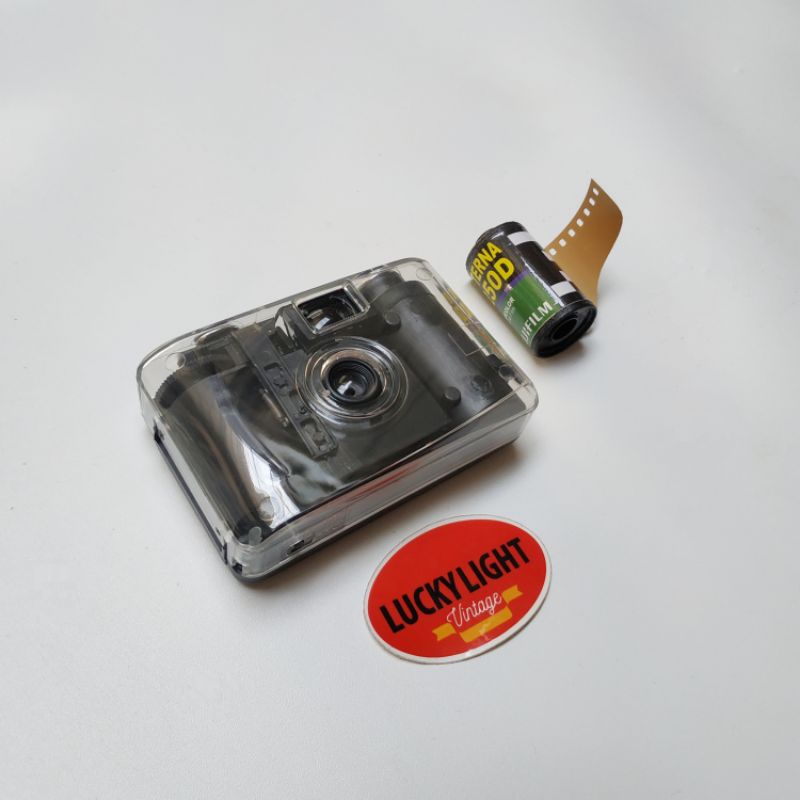 Bergaransi 35mm transparent camera point n shoot kamera analog