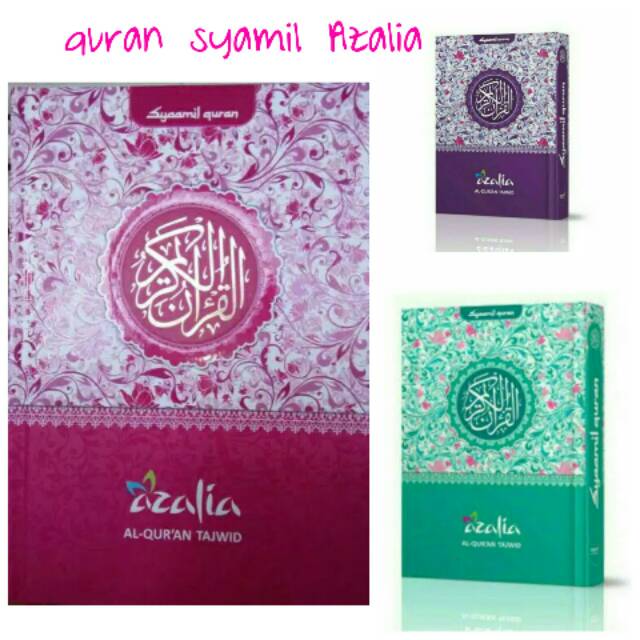 Quran Azalia A5 syamil Quran quran pelangi