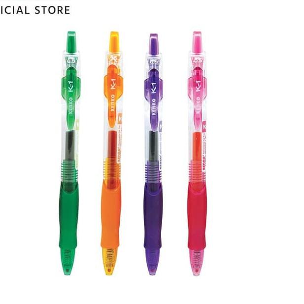 

Miliki Kenko Gel Pen K-1 Retractable 1 Lusin ホ