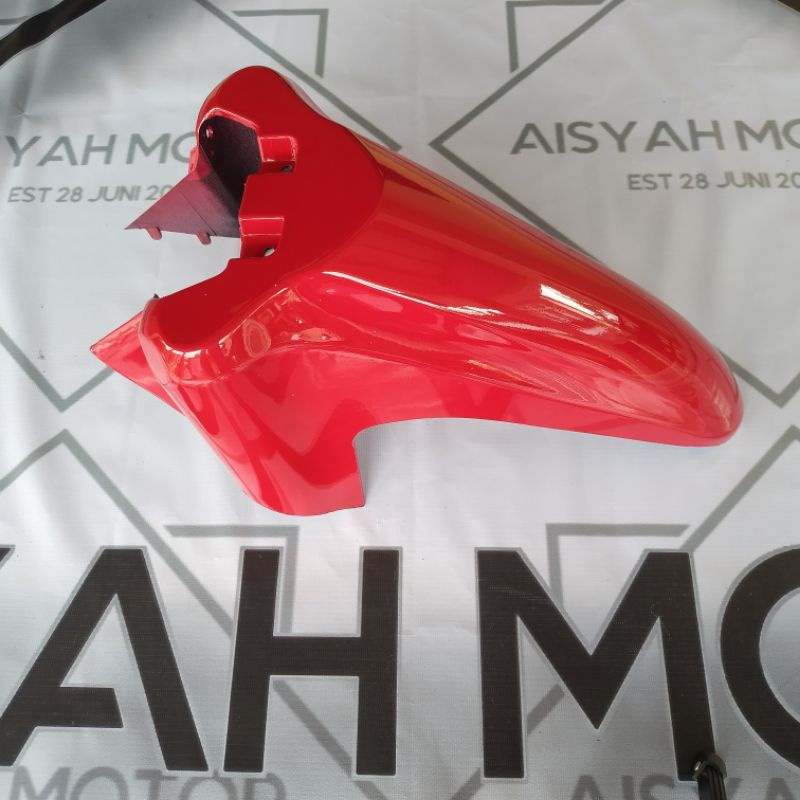 Spakbor Depan Yamaha Vega R New Warna Merah Cabe