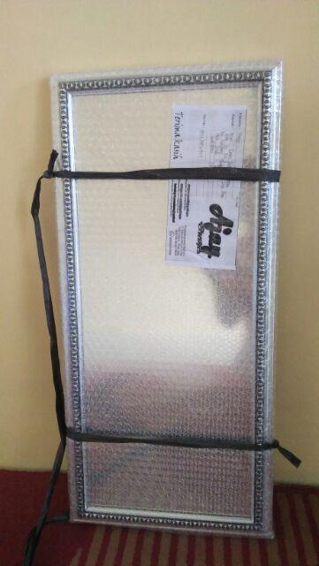 Cermin Kaca 30x60 Poly Frame Fiber (gojek/grab)