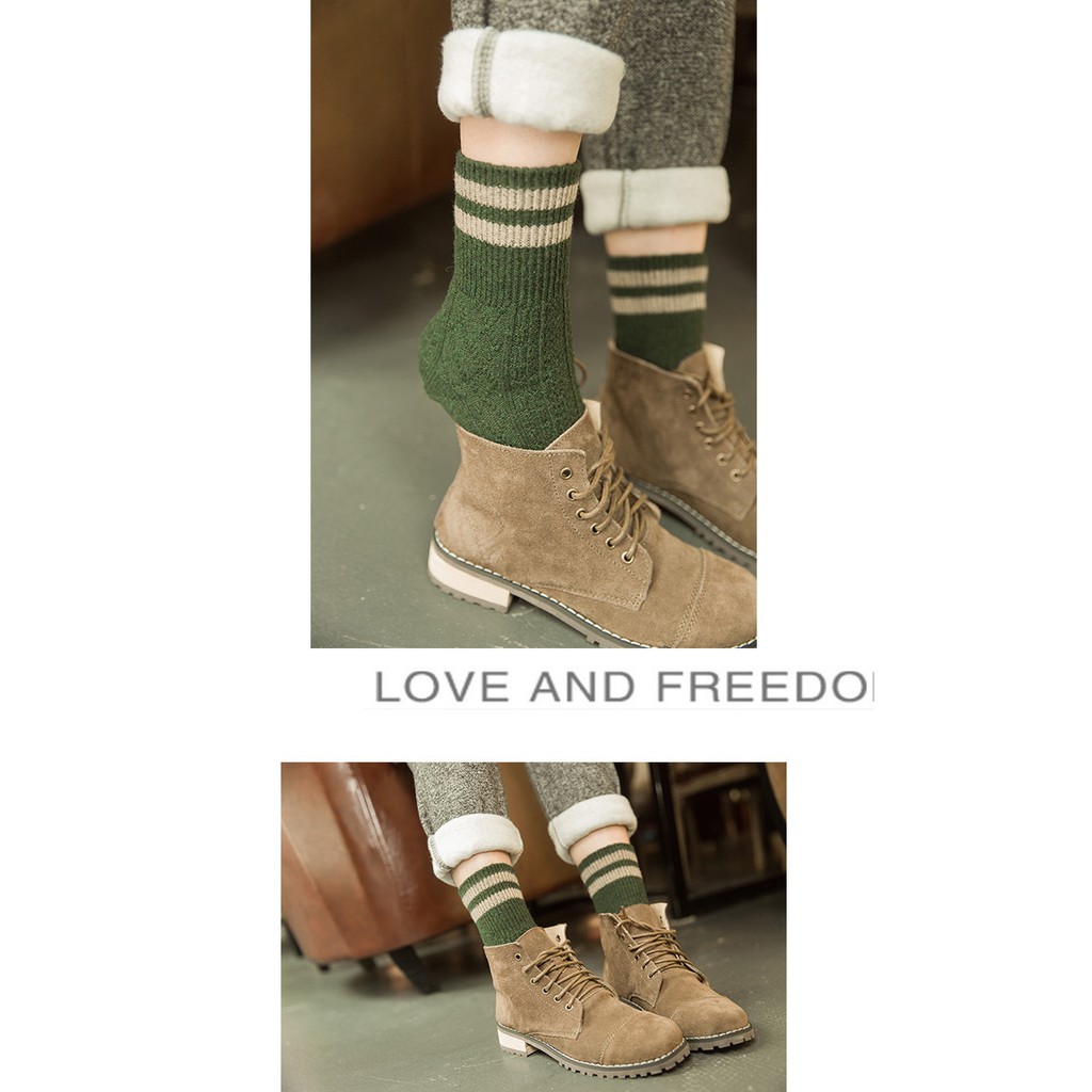 KK-26 kaos kaki winter knit rajut korea autumn tebal japan jepang