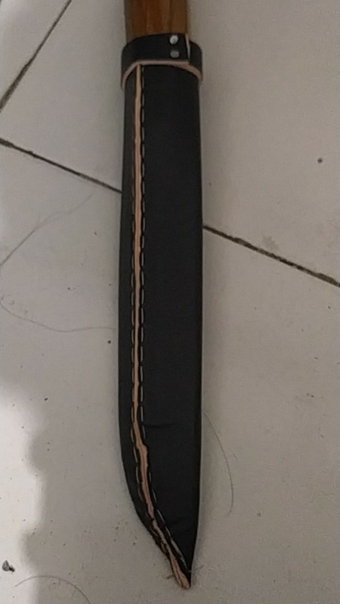 Serangka Pisau/sarung Pisau Dari Kulit Sintetis Anti Air