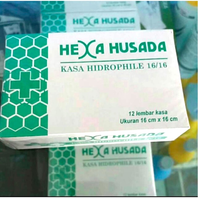 Kasa Hexa Kasa Hidrofil Kasa Hidrophile 16x16cm HEXA HUSADA Kasa Hexa