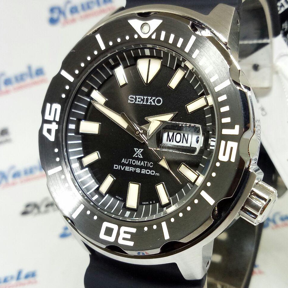 Seiko Prospex SRPD27K1 Monster Black - Jam Tangan Pria SRPD27