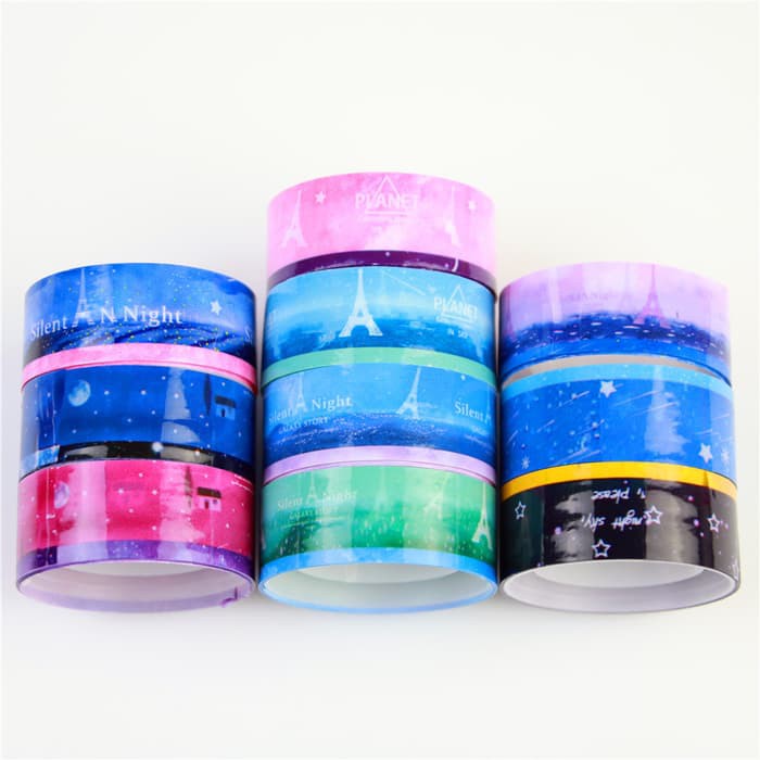 Starry Sky Washi Tape (10pcs)