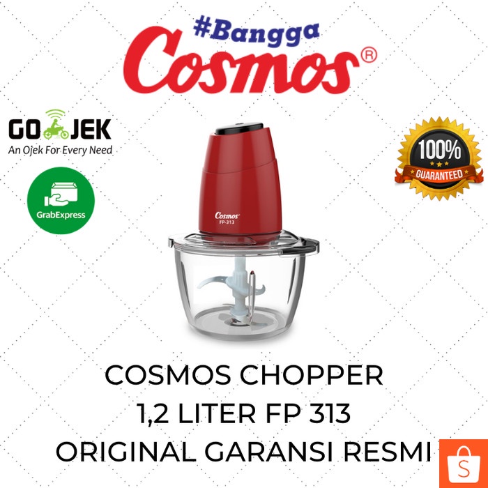 Cosmos Food Processor FP 313 Chopper Blender Coper Daging Bumbu Dapur