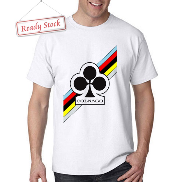 Kaos Colnago Bike Bicycles Logo Tshirt Casual Unisex T-SHIRT Bahan Katun New Cotton Tees