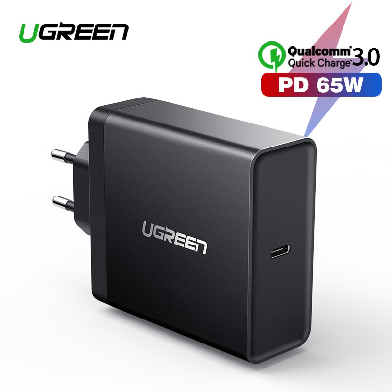 Ugreen PD 65W Charger USB Tipe C untuk Apple Macbook Air