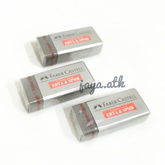 PENGHAPUS FABER CASTELL ABU TANGGUNG PENGHAPUS PENSIL ERASER STIP ABU MEDIUM GREY