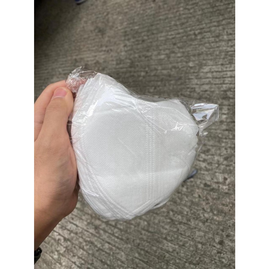 MASKER DUCKBILL GARIS IMPORT TERBARU ISI 50PCS-DB NOBOX 50 PUTIH