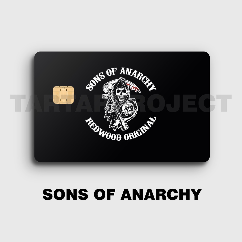 

SKIN / STICKER KARTU ATM / E MONEY / FLAZZ - SONS OF ANARCHY