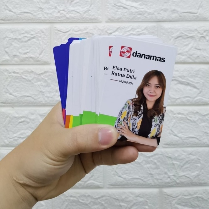 Id Card Custom Cetak Id Card Custom Name Tag Pvc Card Kartu anggota Id Card Perusahaan