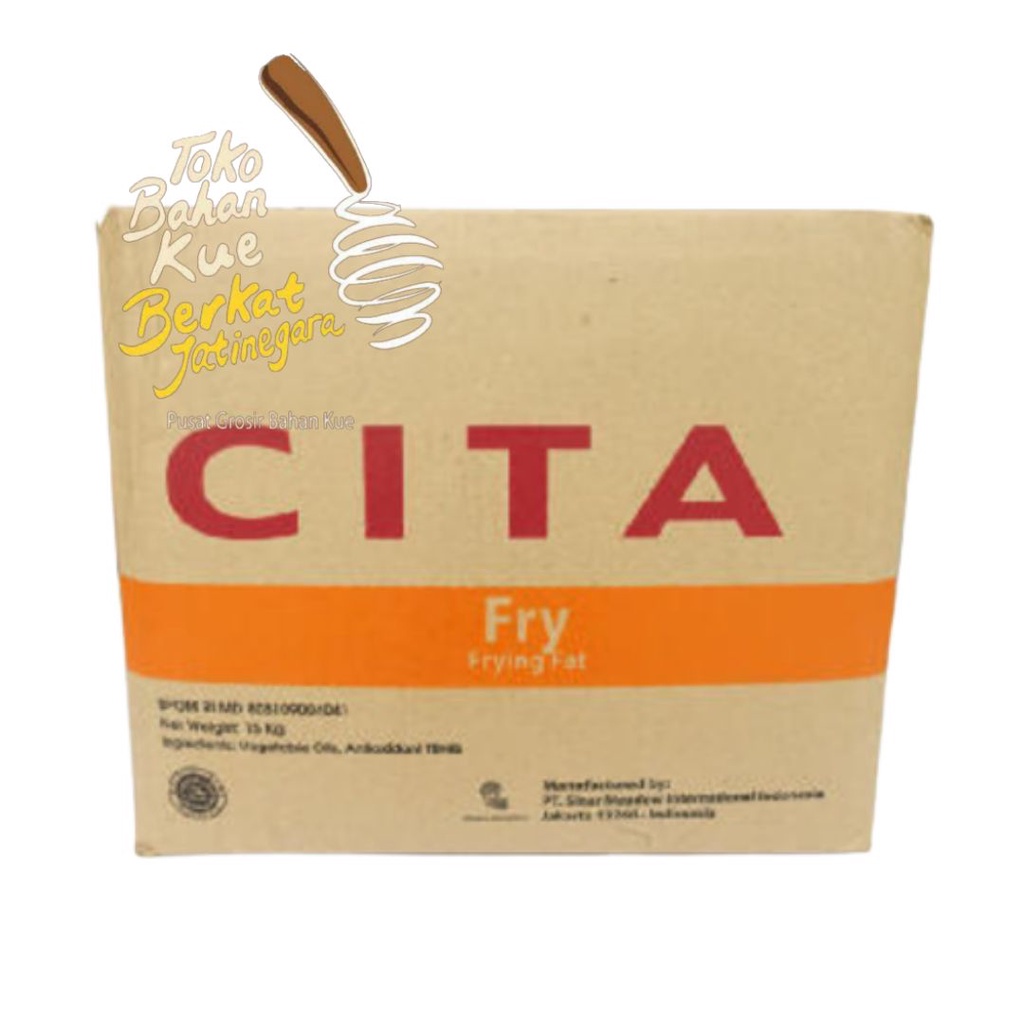 

CITA FRY 15 KG / MINYAK GORENG PADAT / MINYAK DONAT / CTN 15 KG