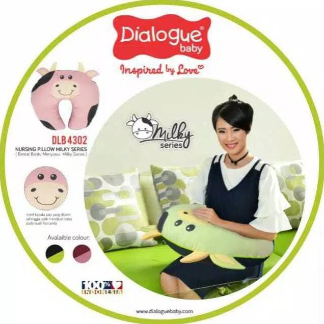 BANTAL PINGGANG DIALOGUE MILKY SERIES NURSING PILLOW DLB 4302