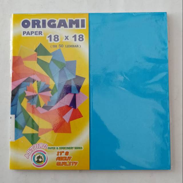 

Origami Kertas Lipat Asturo 18 x 18 cm