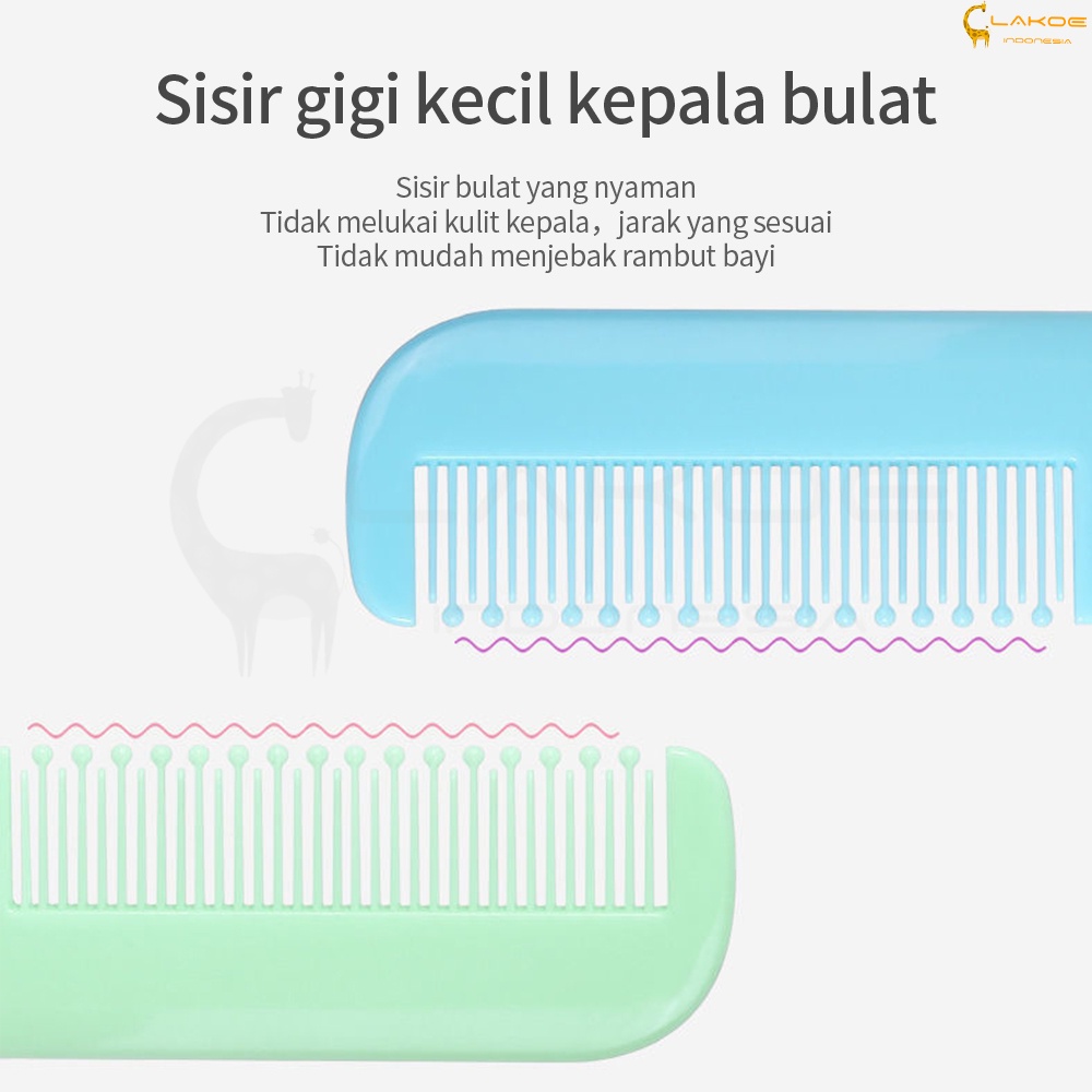 LAKOE sisir anak bayi sisir rambut bayi 1PCS