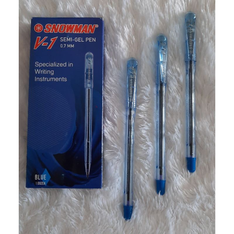 

BOLPEN SNOWMAN V-1 BIRU