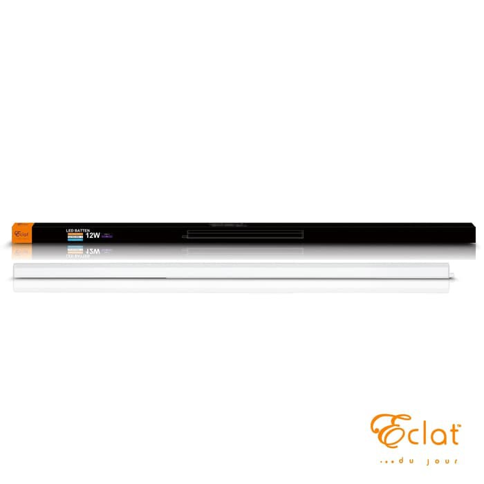 Eclat Lampu LED T5 Batten 12W Semu Setara T5 21W Neon 87cm 4000K