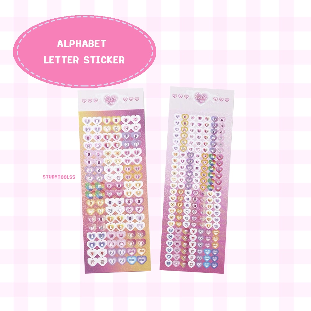 

ALPHABET LETTER STICKER