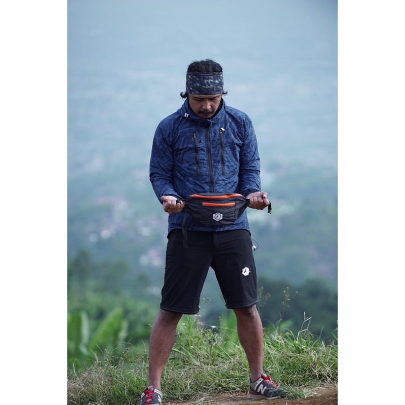 jaket running prau biru ads