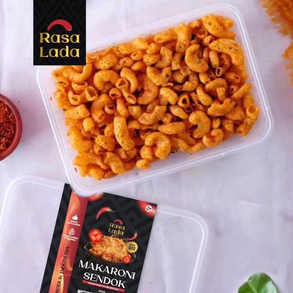 

Makaroni Sendok Keju manis Rasa lada
