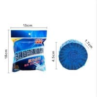 1PCS Tablet Biru Pembersih Penyegar Kloset Toilet 50g