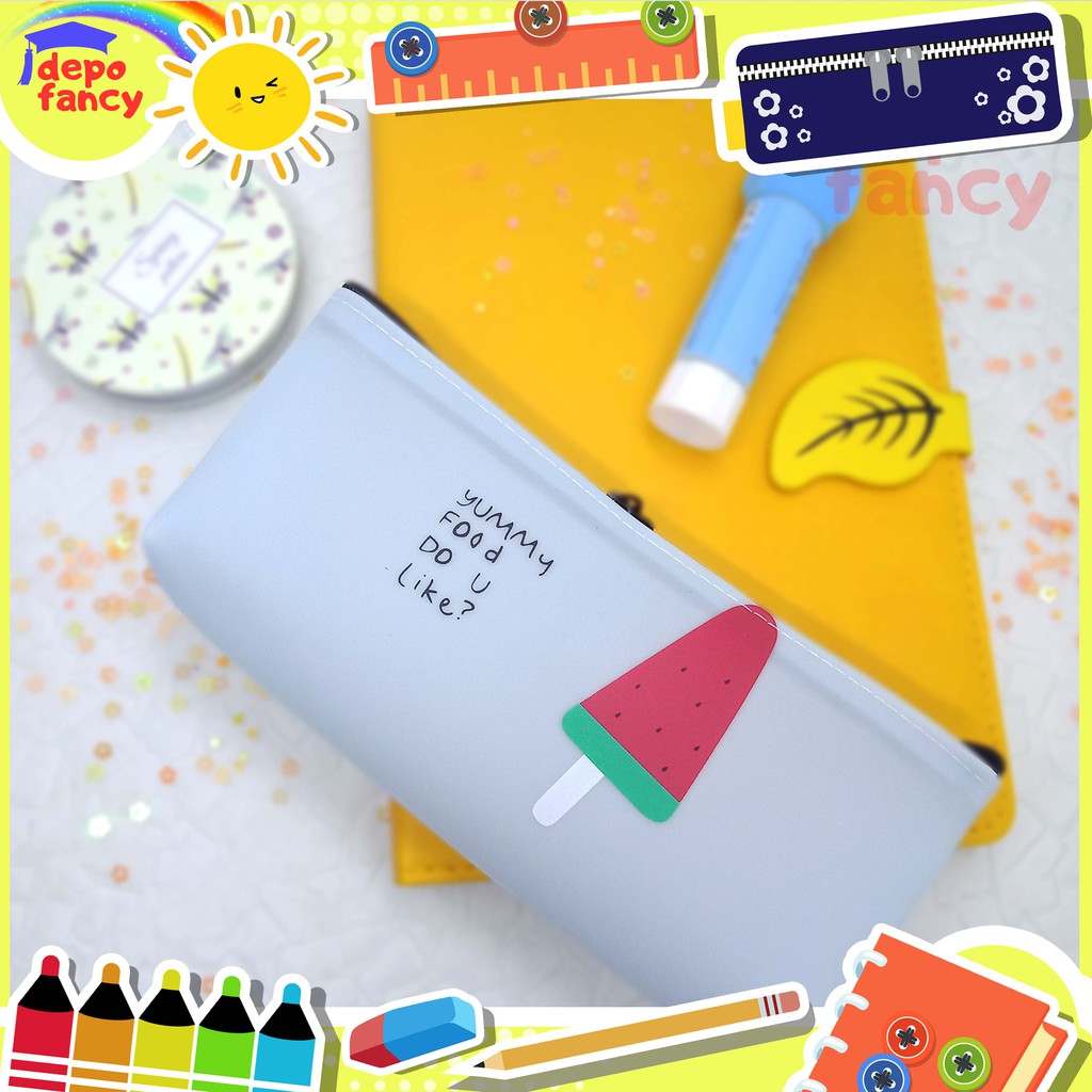

Tempat Pensil Pencil Case Kotak Resleting 21319-2