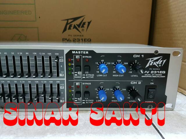 EQUALIZER PEAVEY PV231 PV 231 EQUALISER