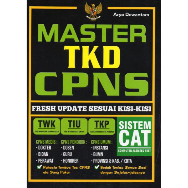 BUKU CPNS, CAT, DAN PPPK 2019-2020-MASTER TKD CPNS