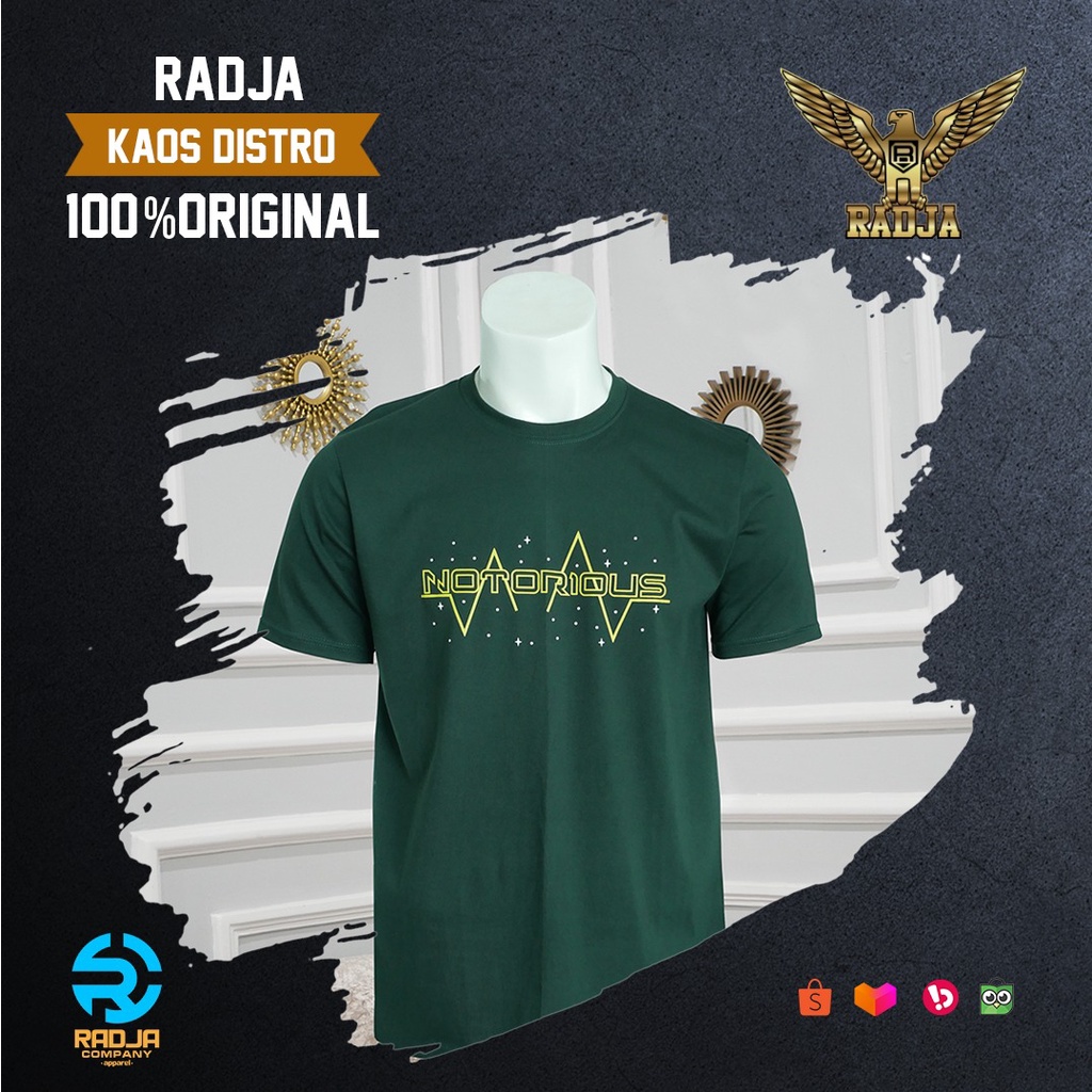 KAOS [RC] NOTORIOUS RADJA COMPANY DISTRO PRIA/WANITA KAOS POLOS MURAH BERKUALITAS KAOS DEWASA