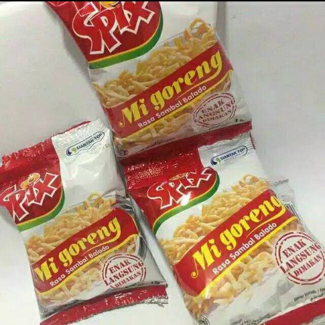 

SPIX MIE GORENG 1PACK ISI 20PCS